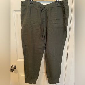 Caslon linen joggers